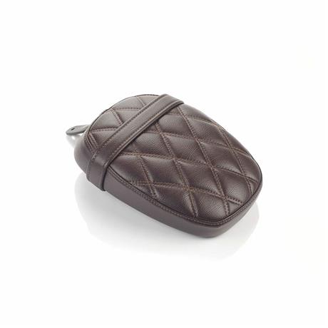 Brown Quilted Pillion Seat
